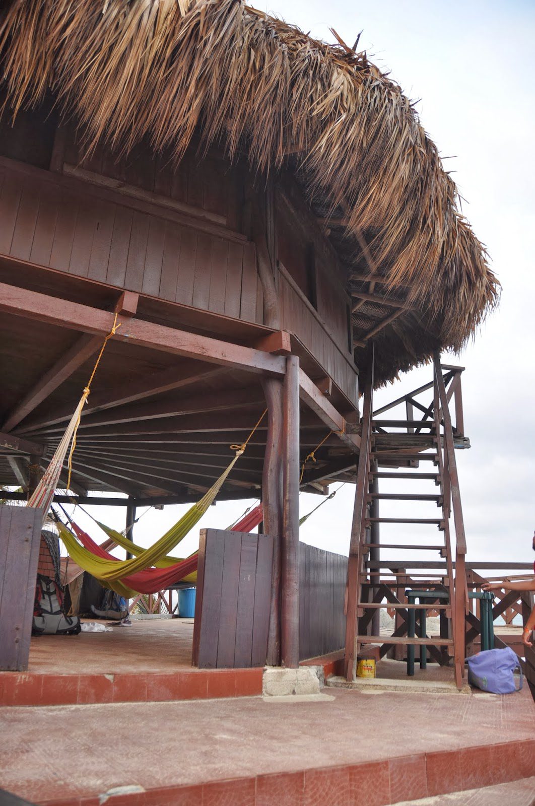 If you are really lucky and arrive at Cabo early in the morning, you can score a hammock and sleep right over the water.