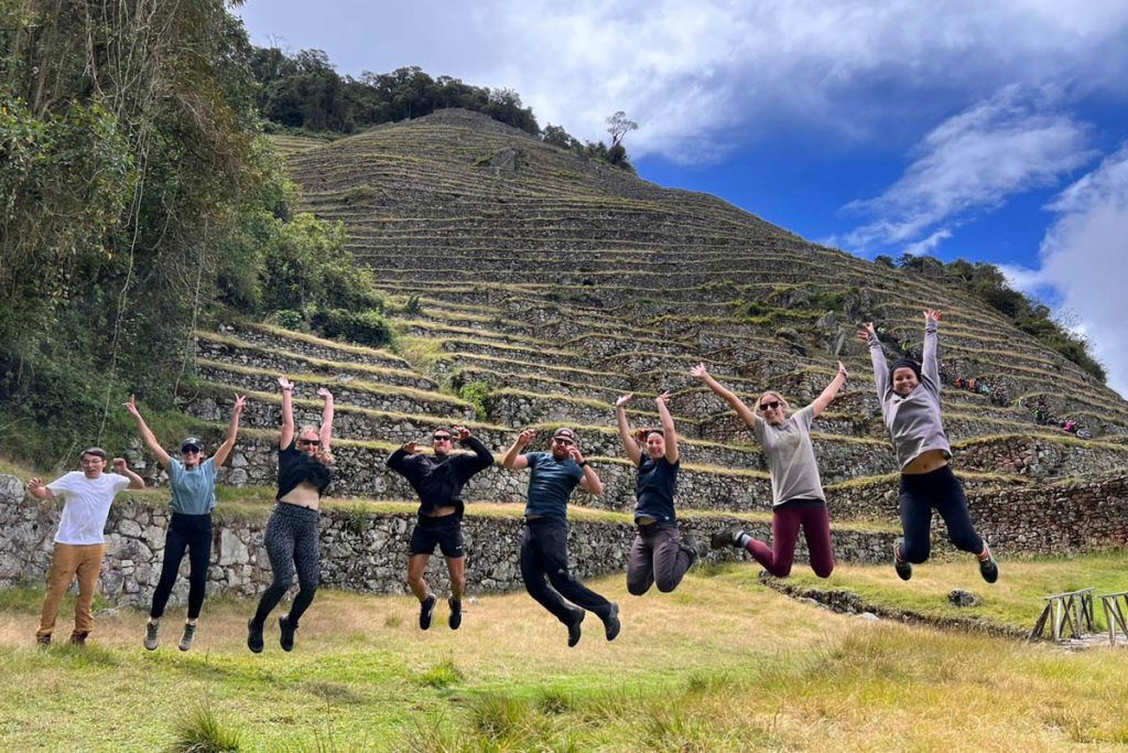 Inca Trail to Machu Picchu Day 3 ruins