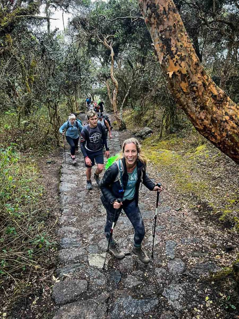 Inca Trail to Machu Picchu Day 2