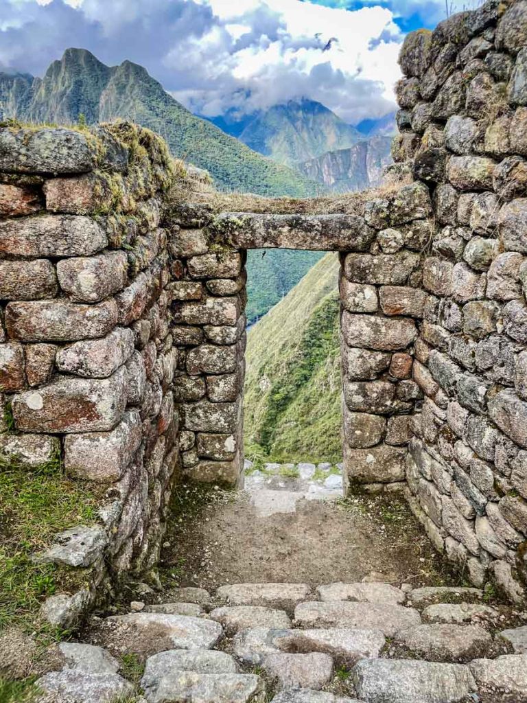 Wiñay Wayna ruins Inca Trail