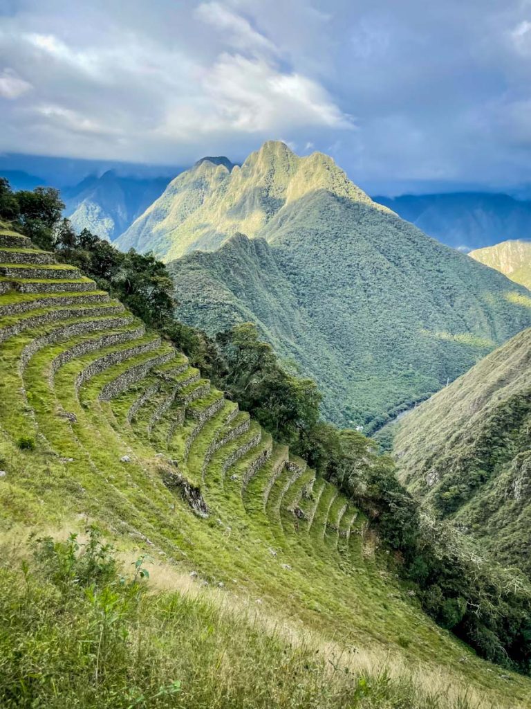 Wiñay Wayna ruins Inca Trail