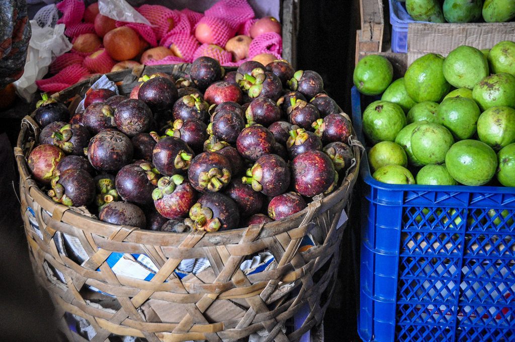 Mangosteen at the Market