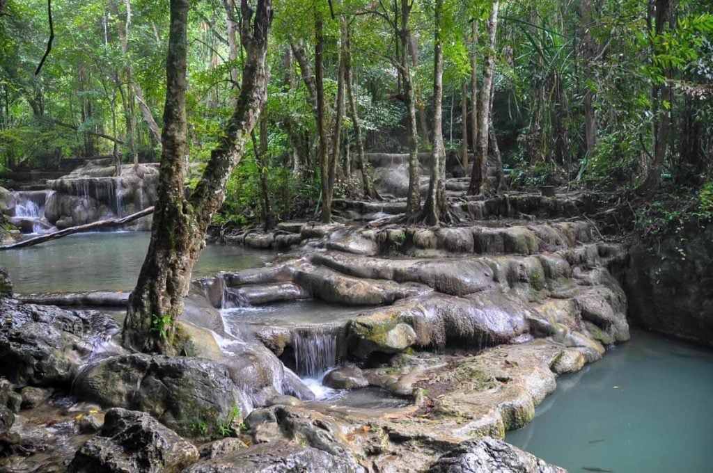 Erawan Falls Thailand 