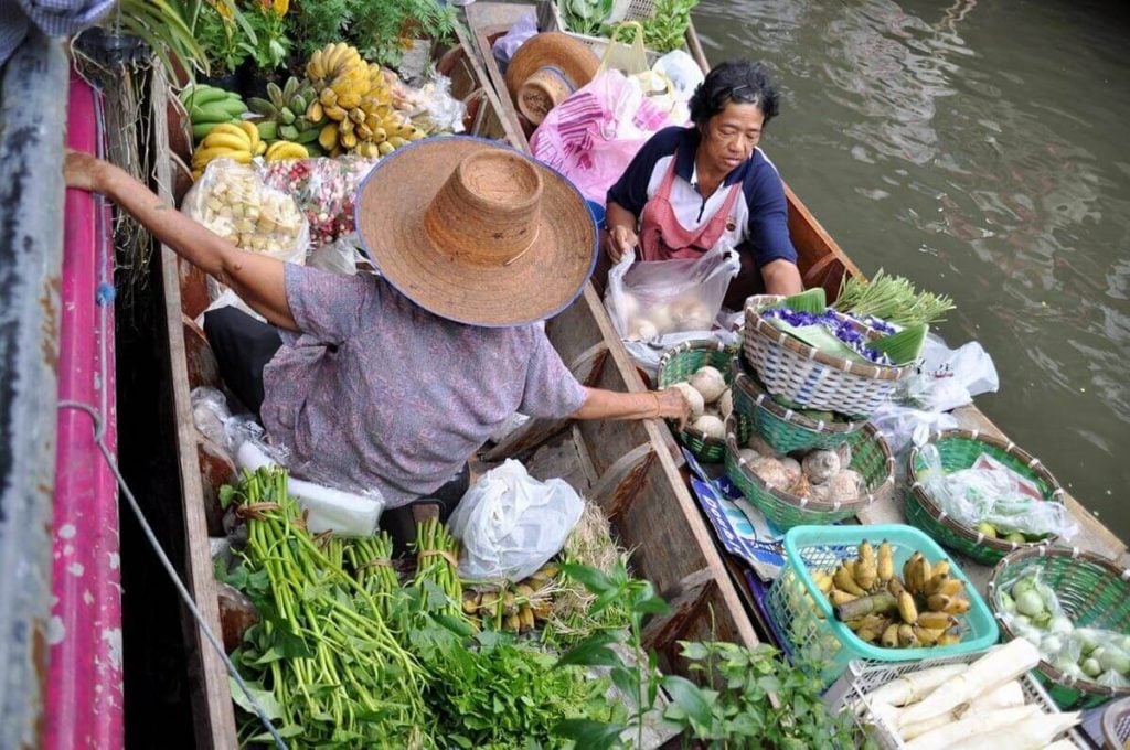 Floating Market Bangkok Thailand