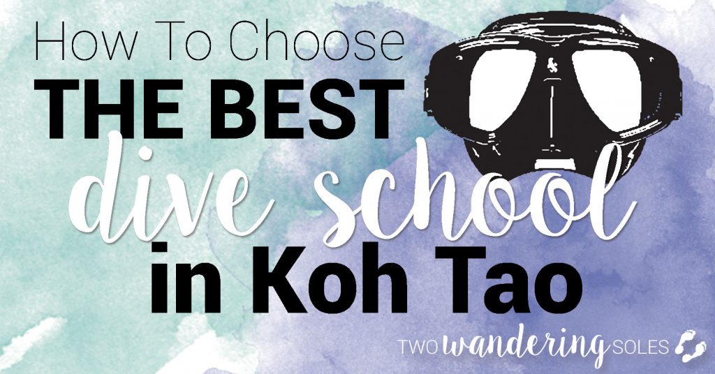 Best Dive School in Koh Tao | Two Wandering Soles