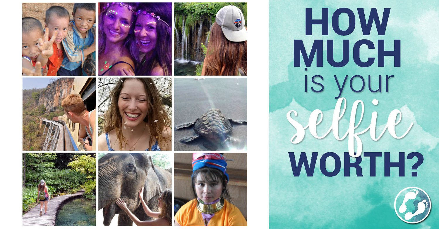 How much is your selfie worth | Two Wandering Soles