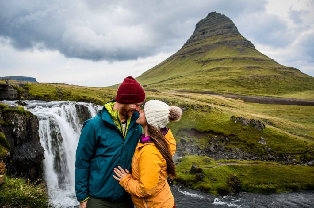 Kirkjufellsfoss waterfall Iceland