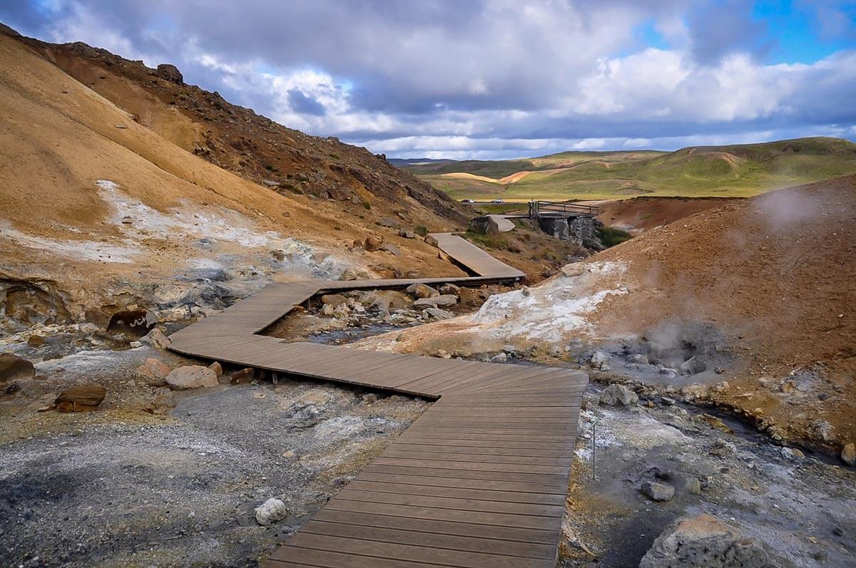 Seltún Geothermal Area Iceland