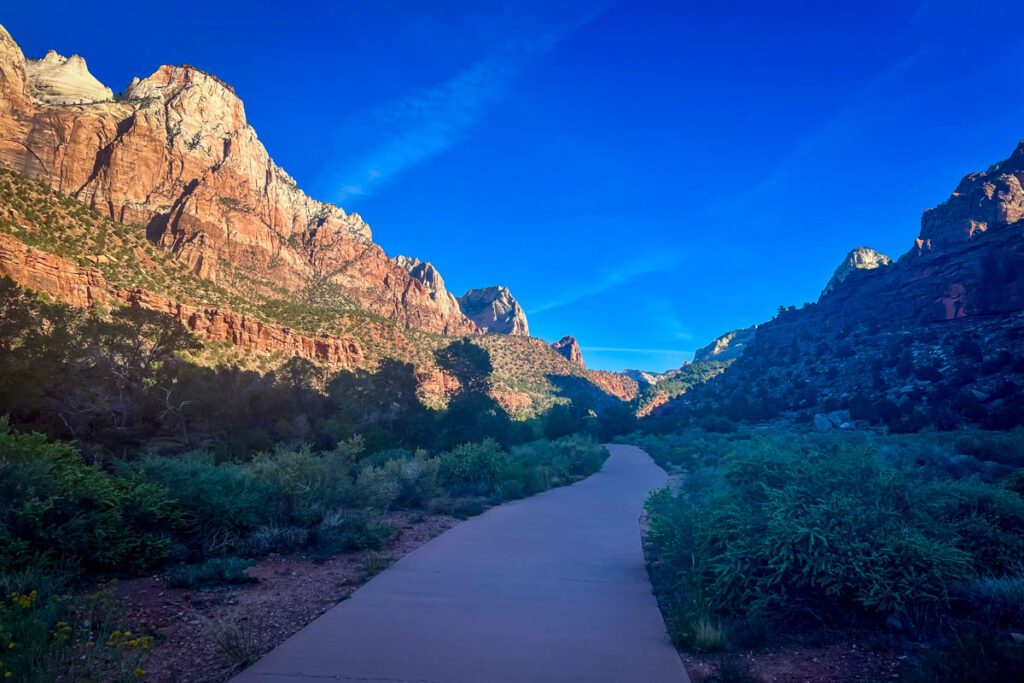 Pa’rus Trail Zion National Park