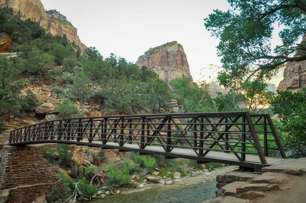 Canyon Junction Bridge Zion National Park