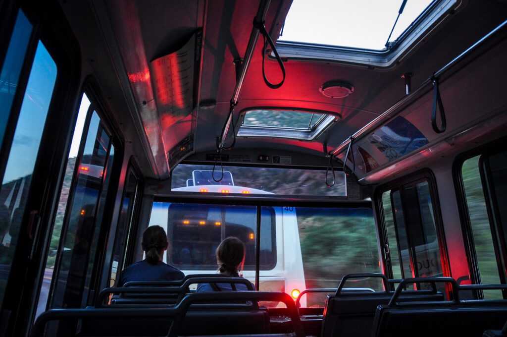 Zion National Park free shuttle