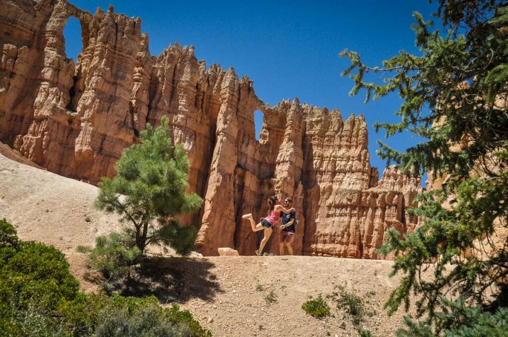 Wall of Windows on the Rim Trail Bryce Canyon National Park