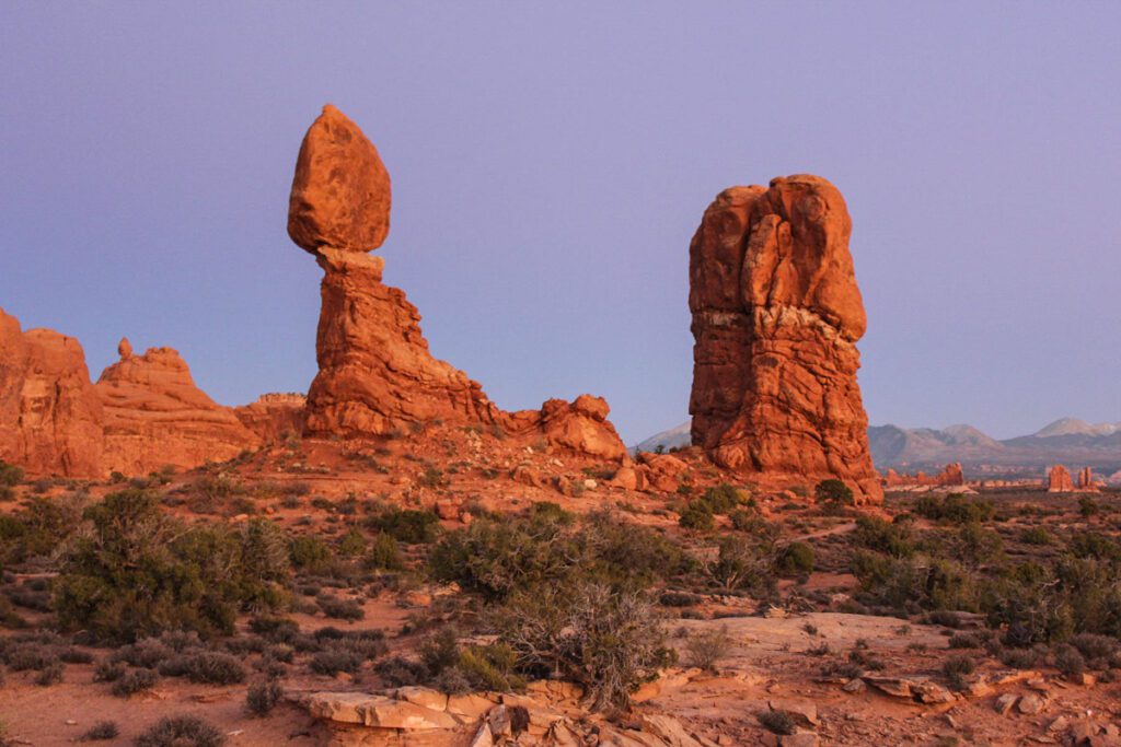 Balanced Rock Arches National Park Utah