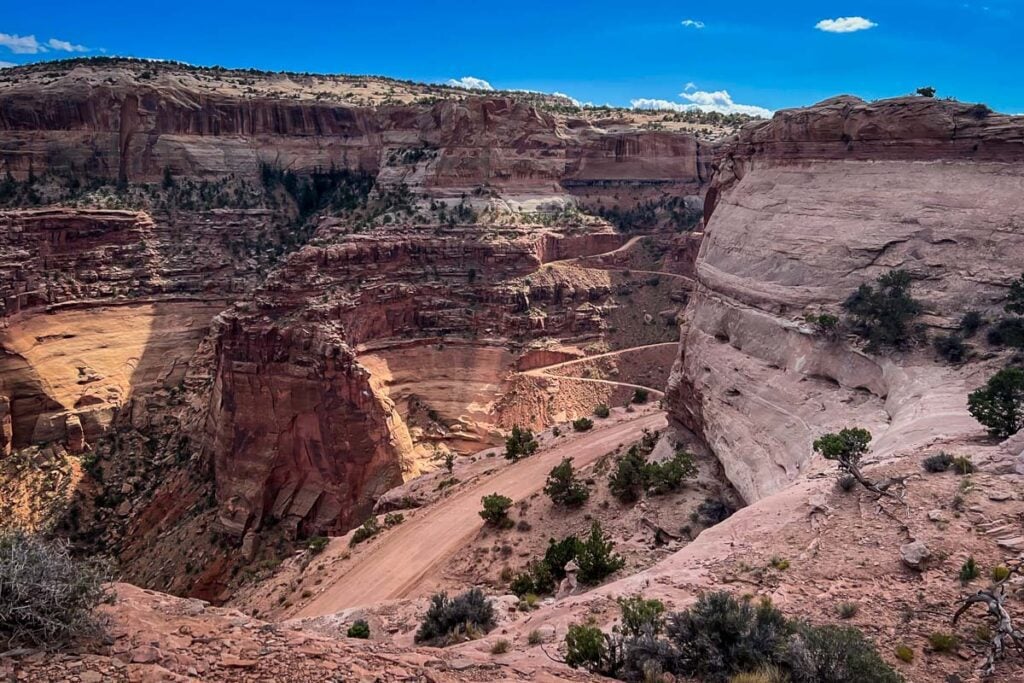 Shafer Trail Canyonlands National Park Utah