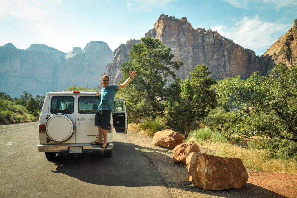 Vanlife in Zion National Park