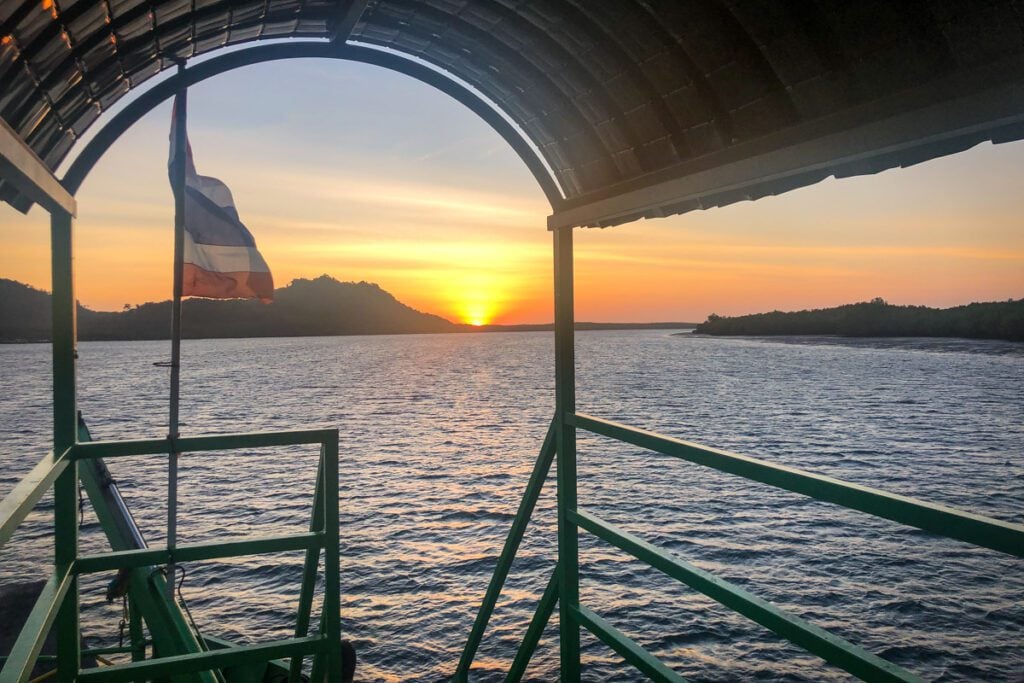 Ferry to Koh Lanta Thailand