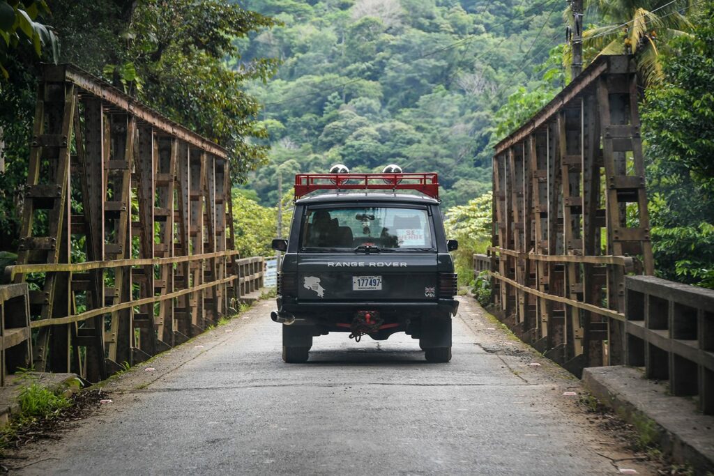 Renting a Car in Costa Rica One Lane Bridges