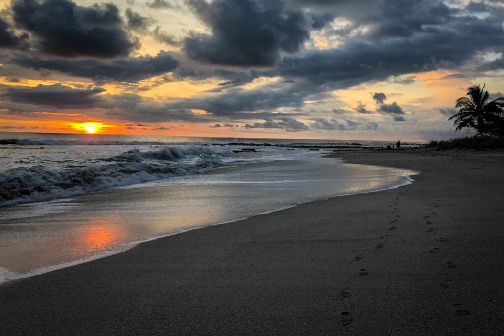 Sunset Santa Teresa Costa Rica