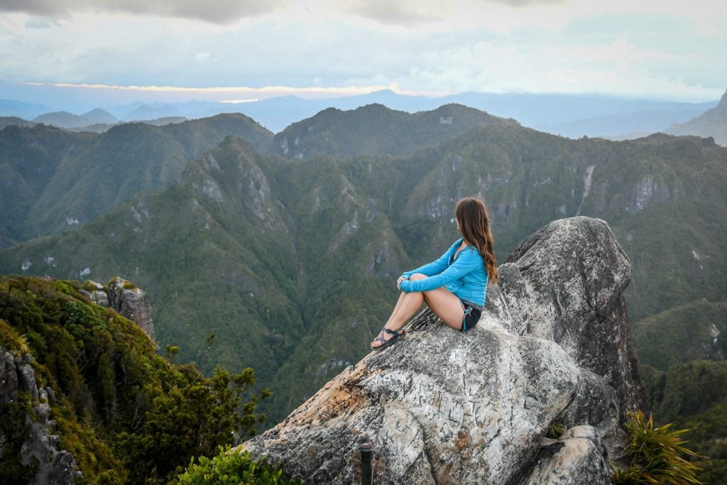 Hike to Pinnacles Hut North Island New Zealand