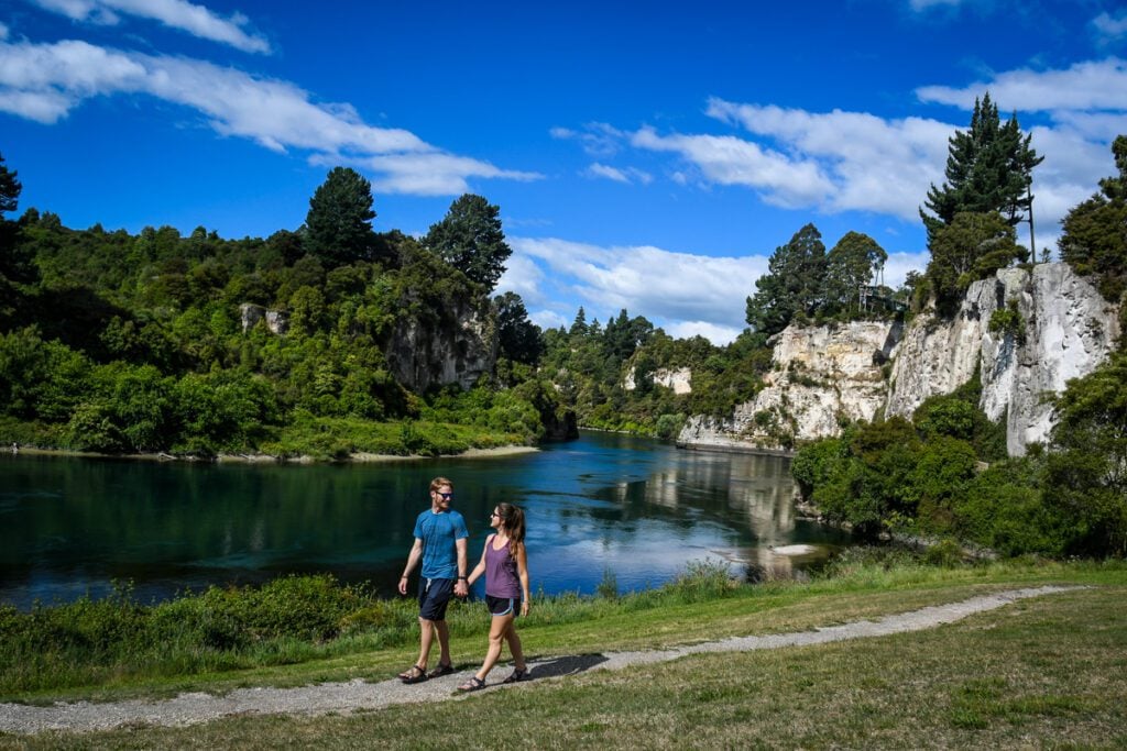 Lake Taupo area New Zealand