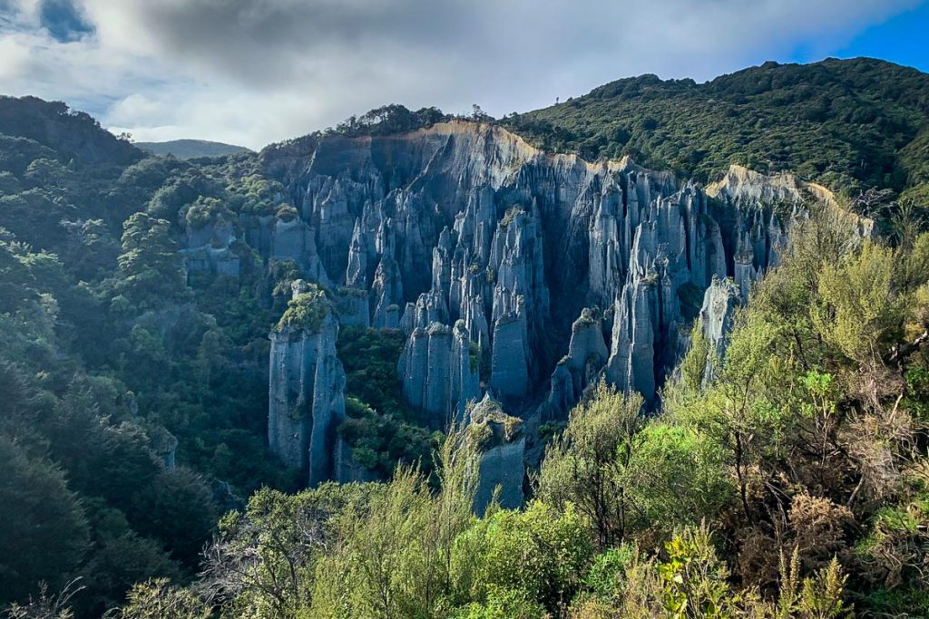 Putangirua Pinnacles near Wellington New Zealand