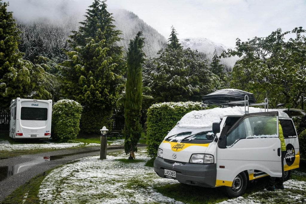 travelling south island nz