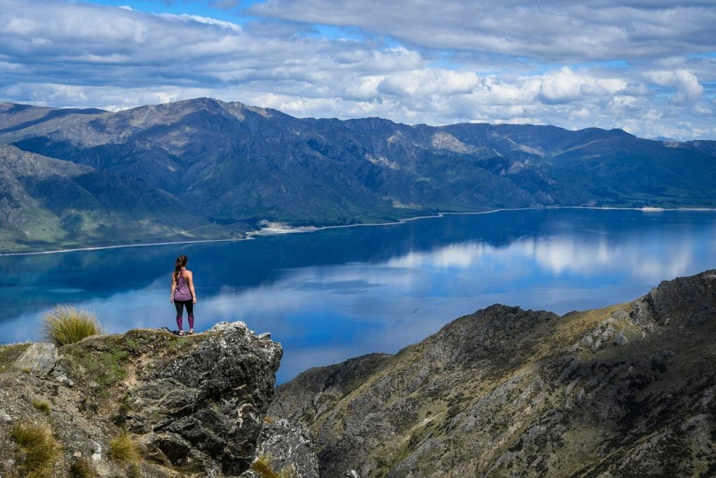 South Island New Zealand Isthmus Peak Hike