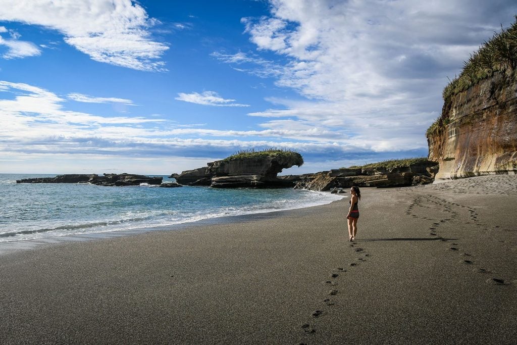 South Island New Zealand Truman Track Beach