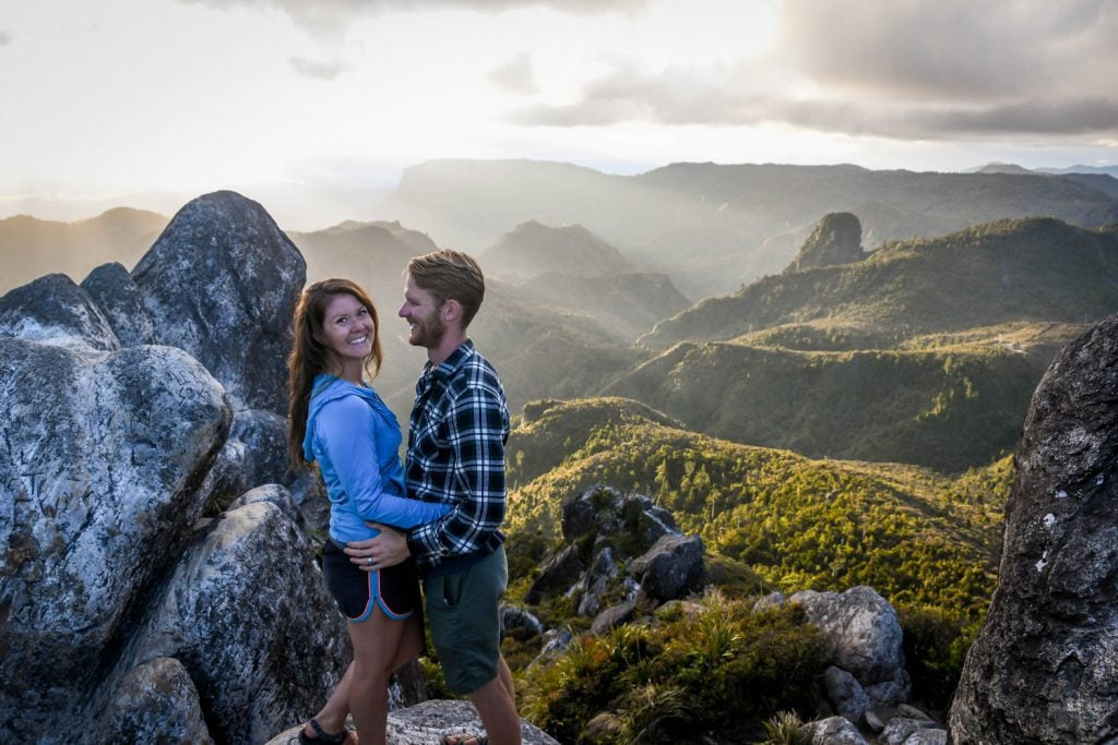 Hike to Pinnacles Hut North Island New Zealand