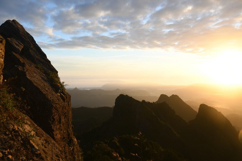 Sunrise at Pinnacles North Island New Zealand