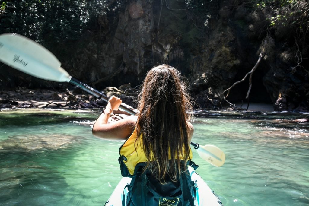 Sea Kayaking to Donut Island