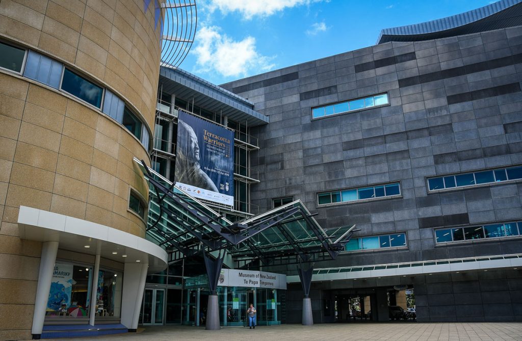 Te Papa Museum in Wellington New Zealand