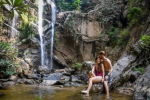 Mok Fa Waterfall Chiang Mai Thailand