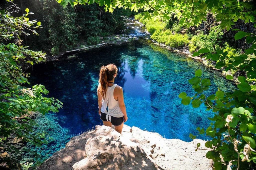 Tamolitch Blue Pools Oregon