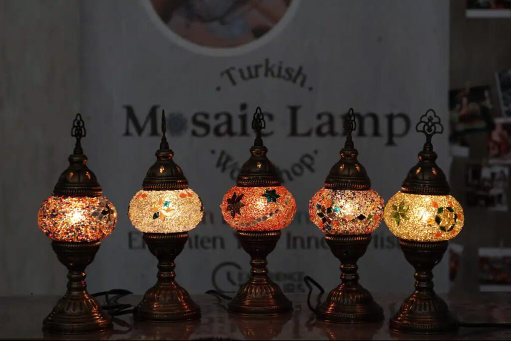 Turkish Mosaic Lamp Workshop (Airbnb)