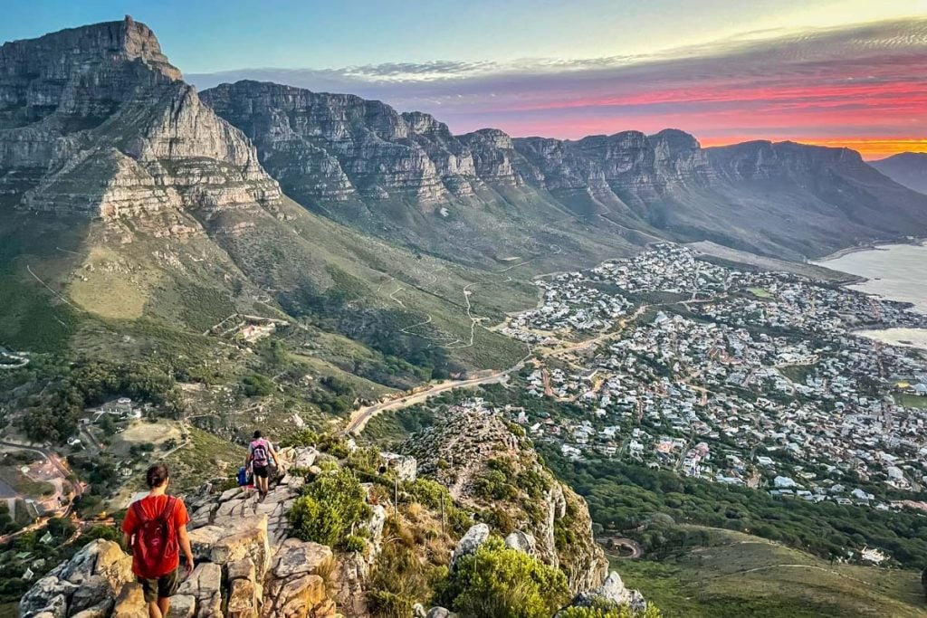 Lion's Head hike Cape Town