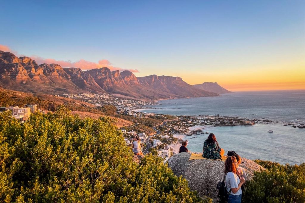 Sunset Rock 12 apostles viewsCape Town