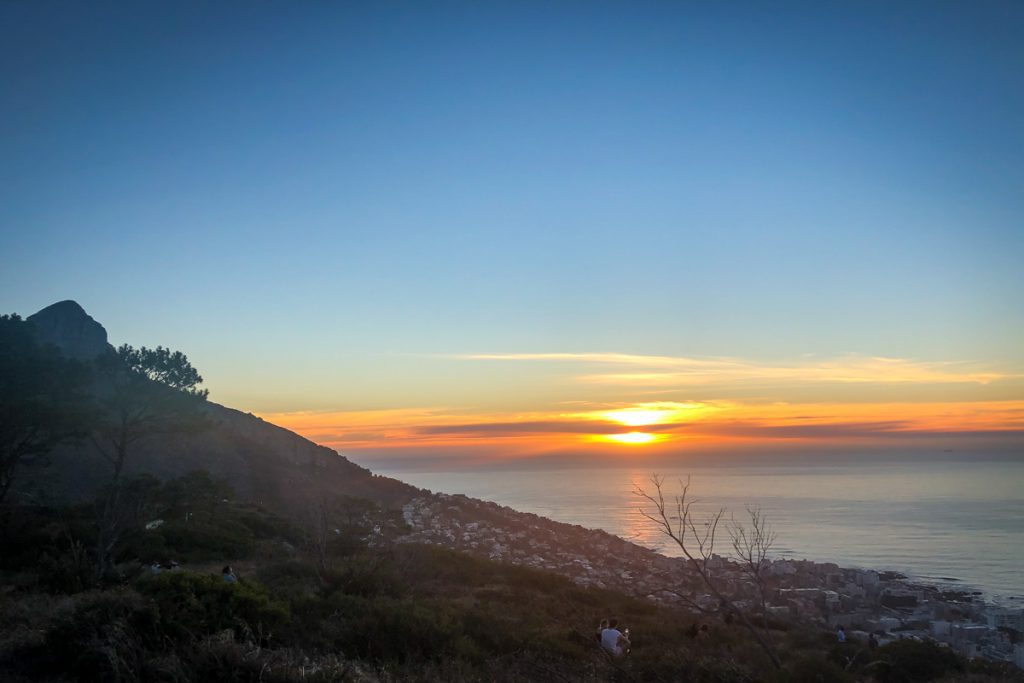 Cape Town Signal Hill sunset
