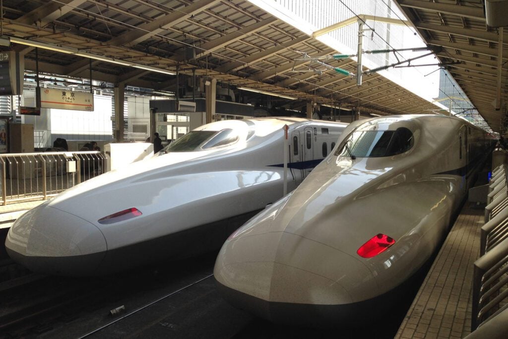 Shinkansen Bullet Trains in Japan with the Japan Rail Pass