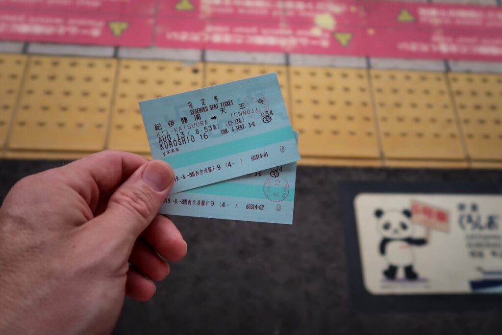 Japan Rail Pass train tickets