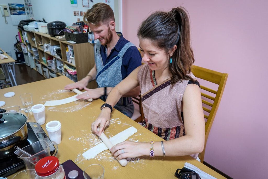 Japanese cooking class