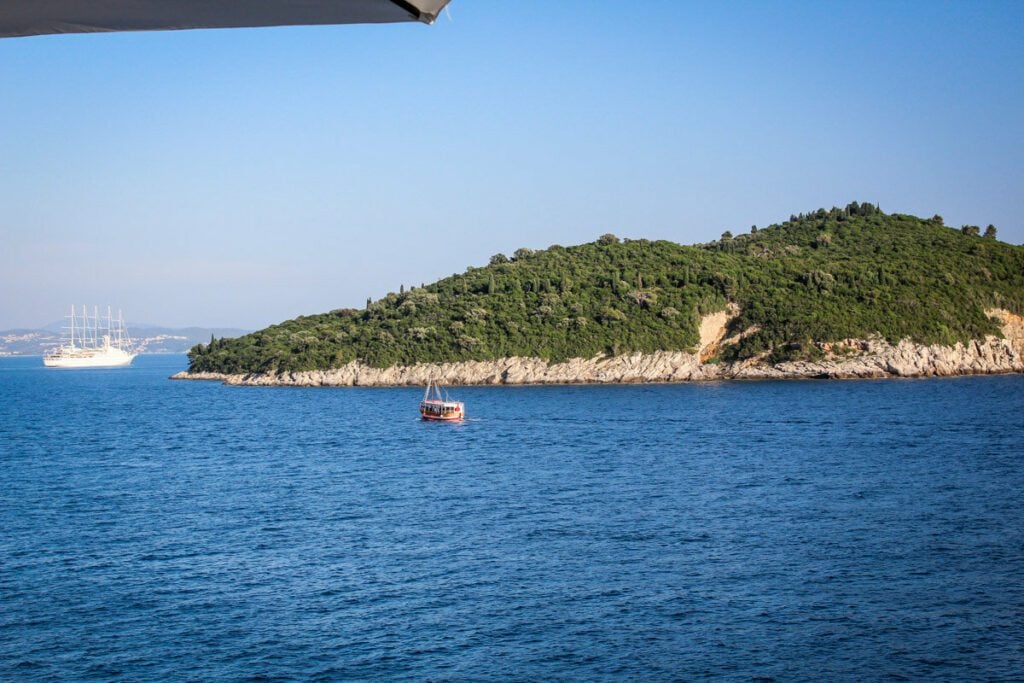 Lokrum Island Dubrovnik Croatia.