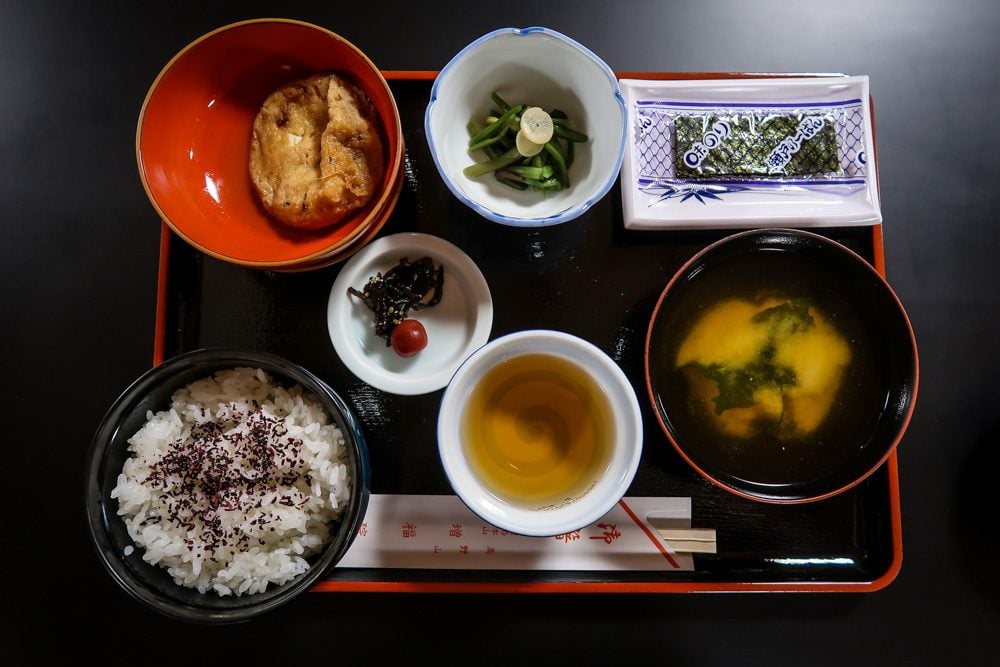 vegetarian Japanese food