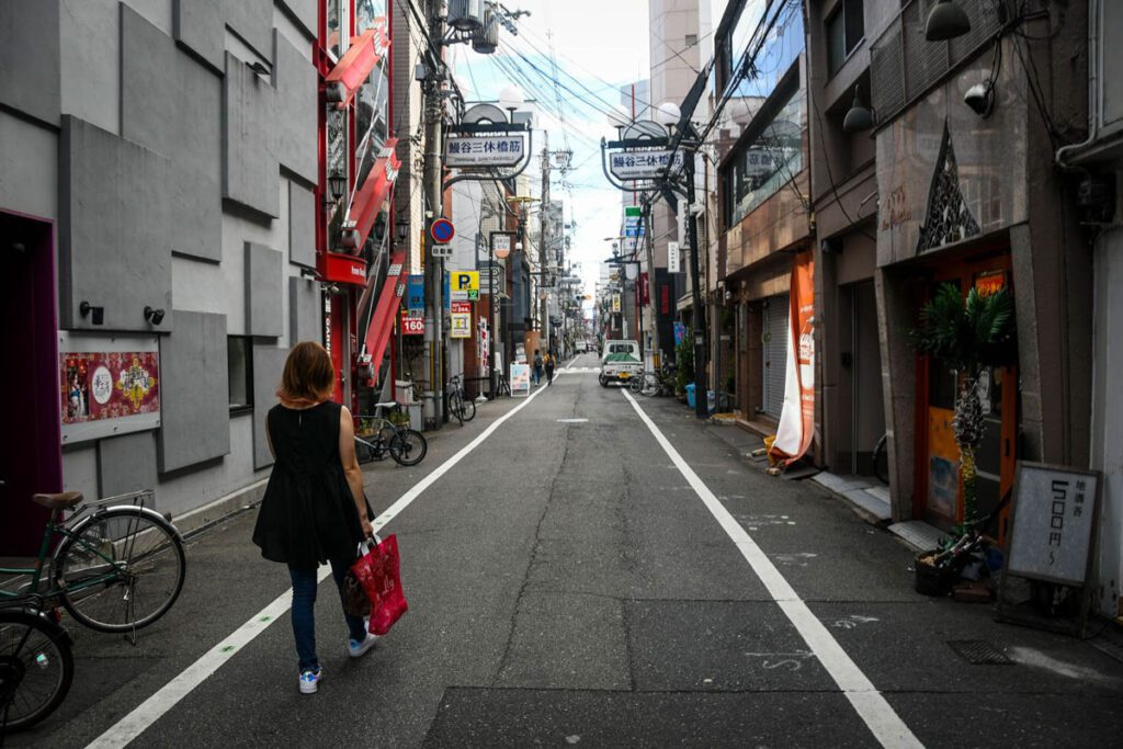 streets in Japan