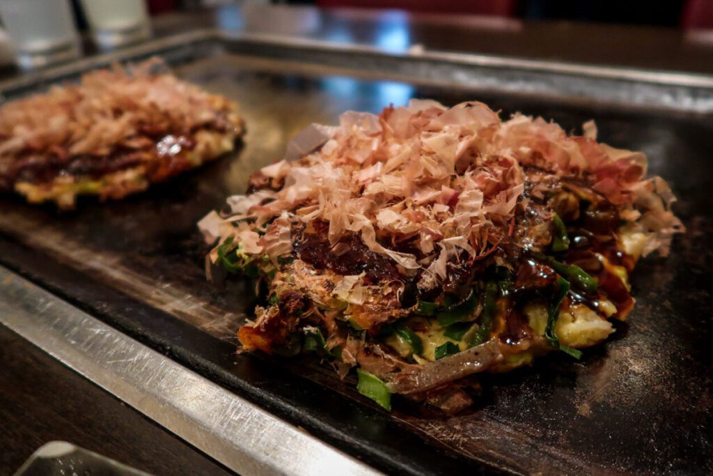 foods to eat in Japan | okonomiyaki