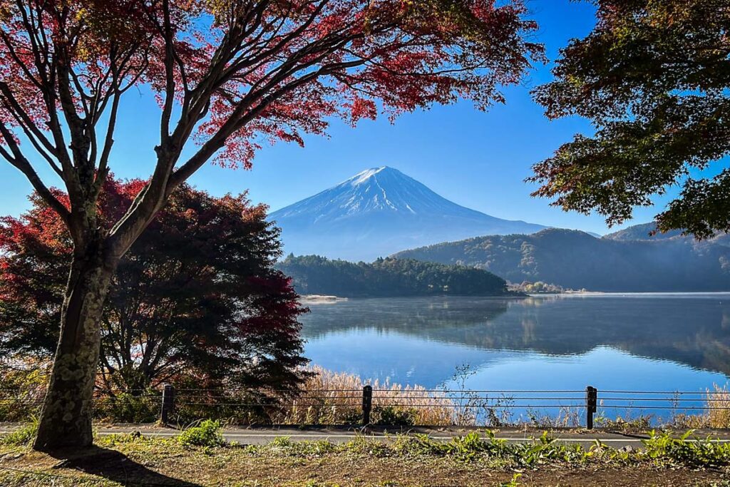 Lake Kawaguchiko Mount Fuji Japan