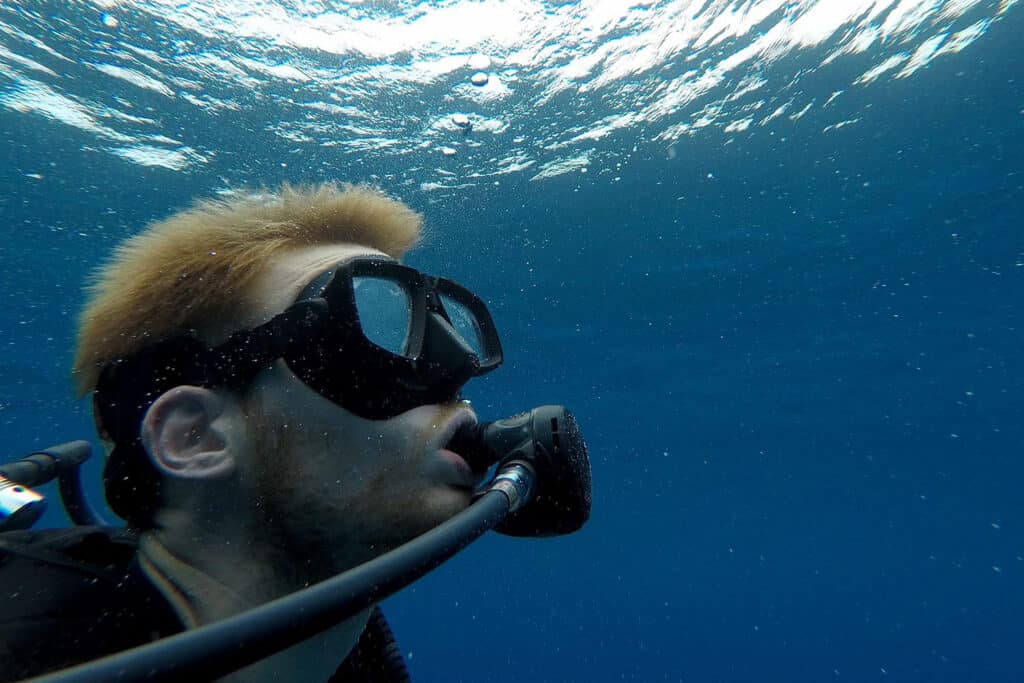 Scuba diving in Thailand