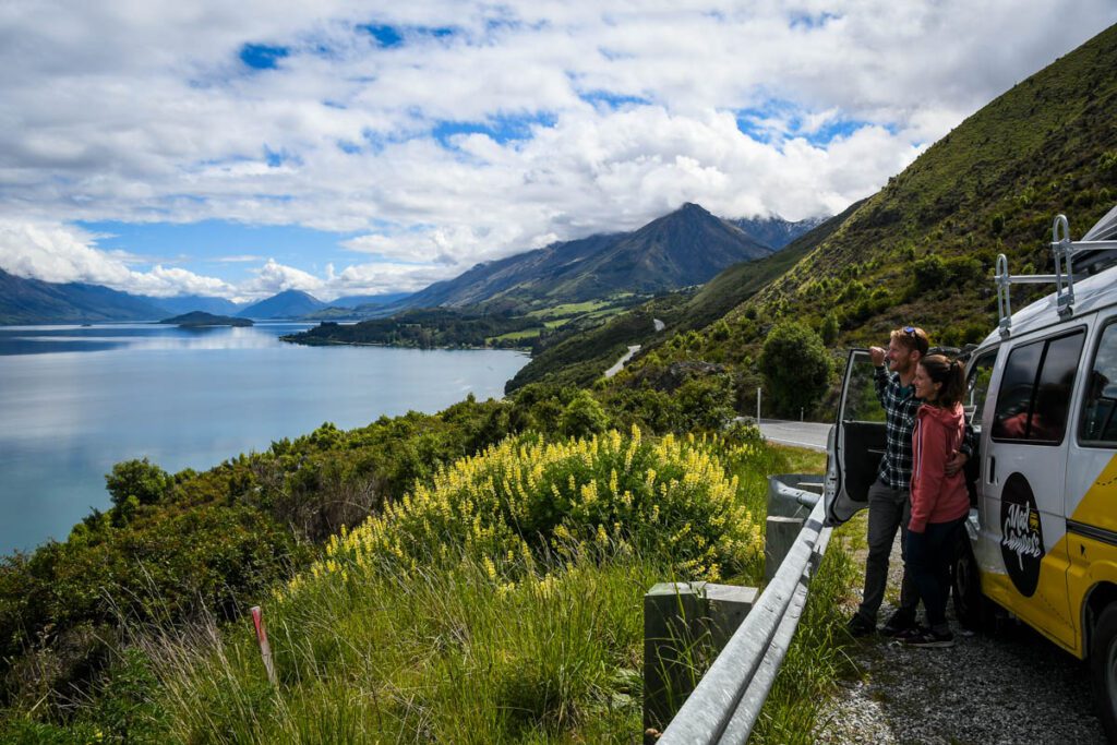 Drive to Glenorchy New Zealand