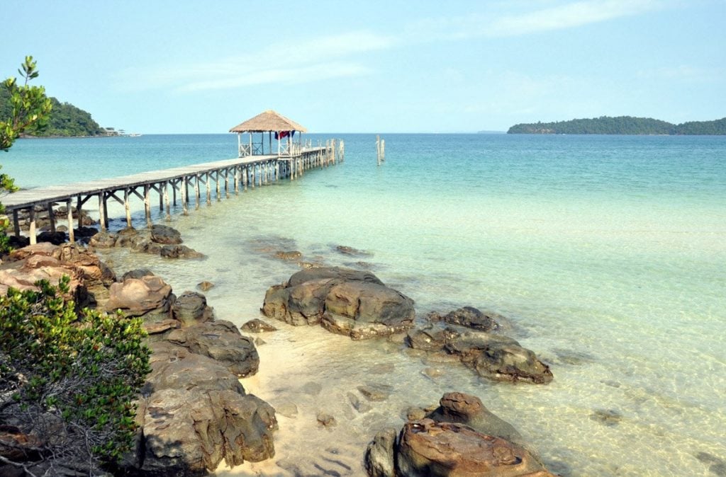 Beach in Cambodia