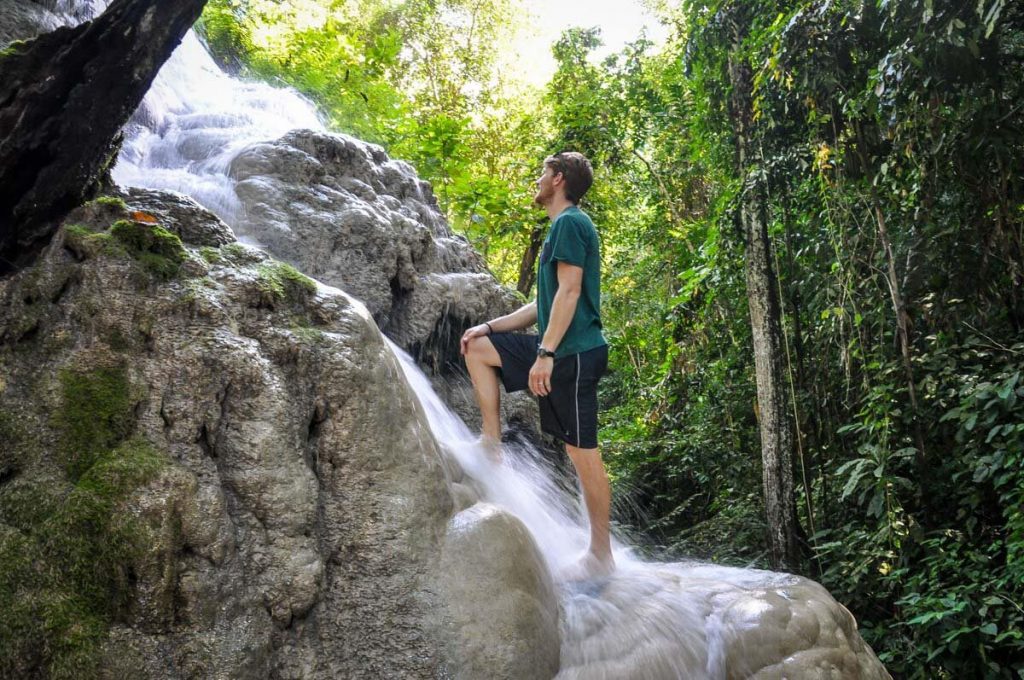 Sticky Waterfall (Bua Tong) in Chiang Mai